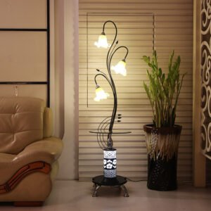 LED Floor Lamp-Nordic Pleated Floor Lamp