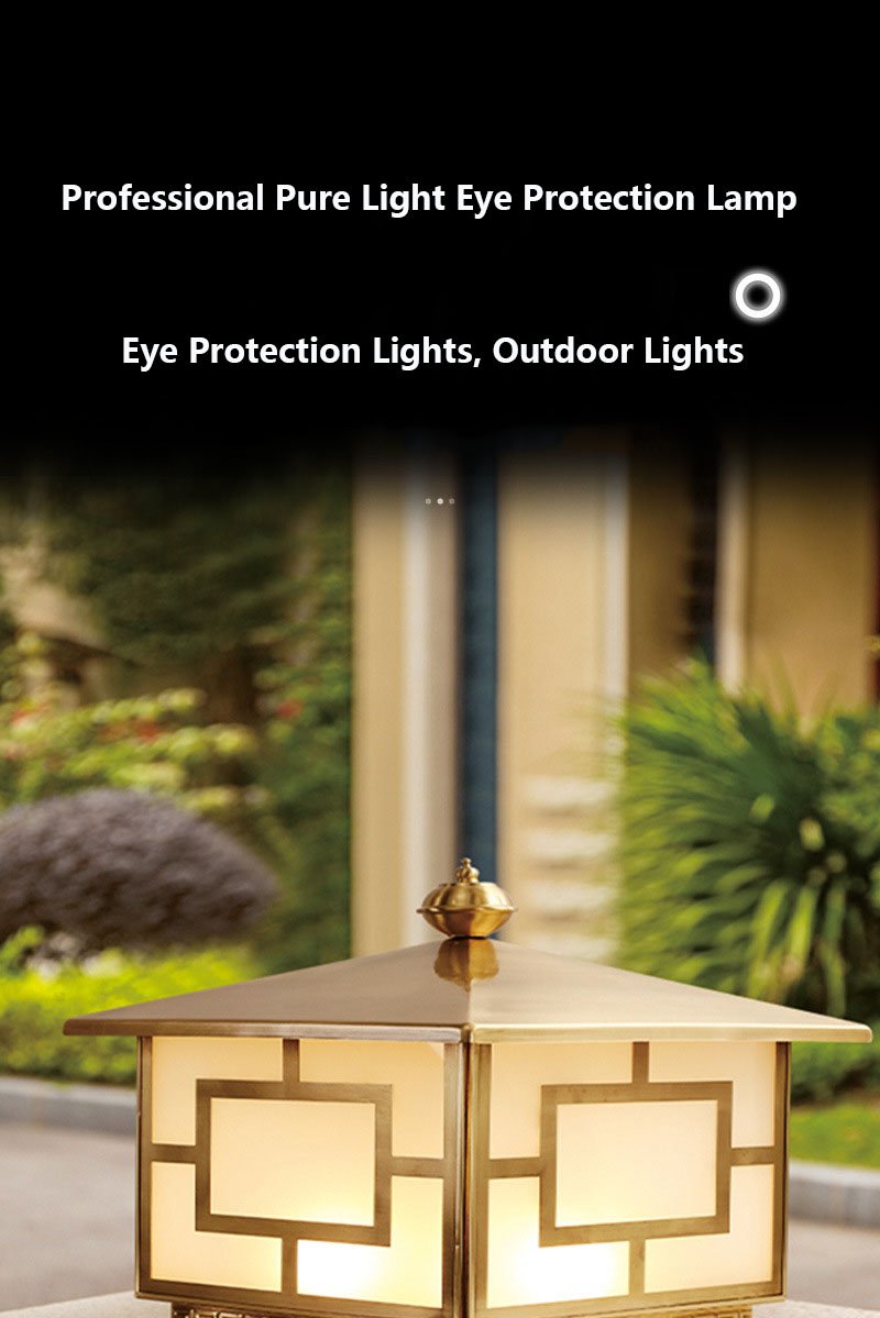 Solar Light-Gate Column Light-Outdoor Garden Light