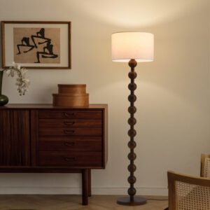 Walnut Creative-Medieval Style-Floor Lamp